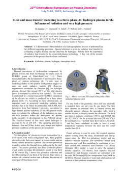 Heat and mass transfer modelling in a three-phase AC hydrogen plasma torch: Influence of radiation and very high pressure