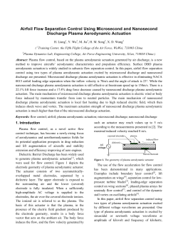 Airfoil flow separation control using microsecond and nanosecond discharge plasma aerodynamic actuation