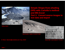 Importing a user image - to the spreadsheet