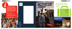 2010 Summer Orientation Mailer