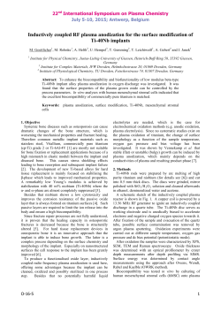 Inductively coupled RF plasma anodization for the surface modification of Ti-40Nb implants