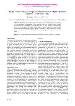 Plasma-assisted etching of carbon nanotubes: a hybrid molecular dynamics / Monte Carlo study