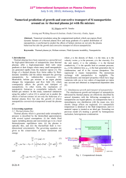 Numerical prediction of growth and convective transport of Si nanoparticles around an Ar thermal plasma jet with He mixture