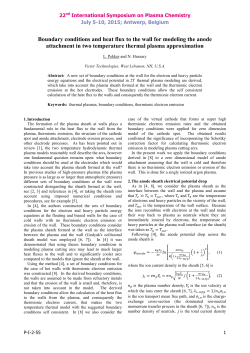 Boundary conditions and heat flux to the wall for modeling the anode attachment in two temperature thermal plasma