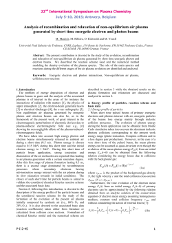 Analysis of recombination and relaxation of non-equilibrium air plasma generated by short time energetic electron and photon beams