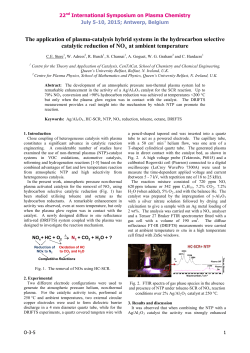 The application of plasma-catalysis hybrid systems in the hydrocarbon selective catalytic reduction of NOx at ambient temperature