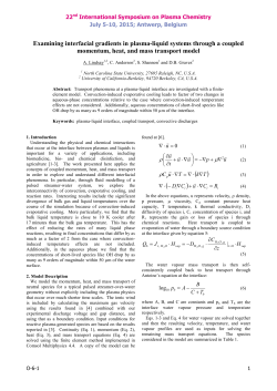Examining interfacial gradients in plasma-liquid systems through a coupled momentum, heat, and mass transport model