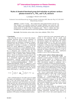 Myths of chemical functional group derivatization