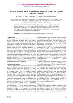 Bacterial adhesion driven by mechanical properties