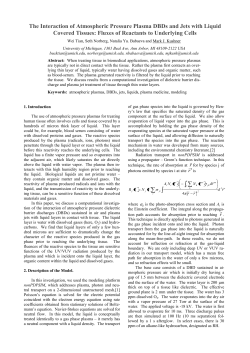 The Interaction of Atmospheric Pressure Plasma DBDs and Jets with Liquid Covered Tissues: Fluxes of Reactants to Underlying Cells
