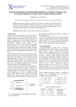 Numerical Simulation of Spatiotemp OR Behavior of Electric Double Layer in Aqueous Solution in contact with Gas-phase Plasma Sheath