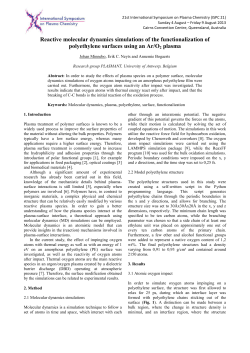 Reactive molecular dynamics simulations of the functionalization of polyethylene surfaces using an Ar/O2 plasma