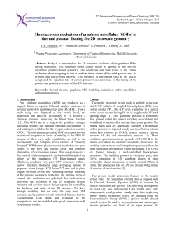 Homogeneous nucleation of graphene nanoflakes (GNFs) in a thermal plasma: Tuning the 2D nanoscale geometry