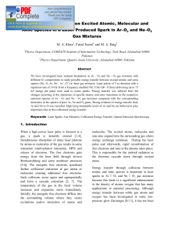 Energy transfer between excited atomic, molecular and ionic species in laser-produced sparks in Ar-O2 and Ne-O2 gas mixtures