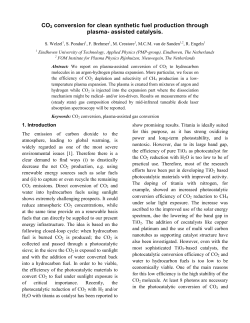 Plasma-assisted CO2 hydrogenation for clean synthetic fuel production