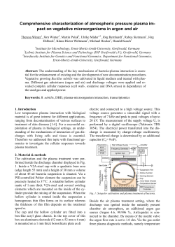 Comprehensive characterization of atmospheric pressure plasma impact on vegetative microorganisms in argon and air
