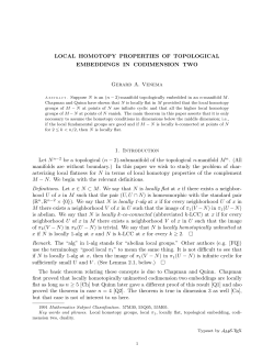 Local homotopy properties of topological embeddings in codimension two