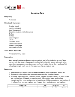 Laundry Care