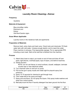 Laundry Rooms Kaivac