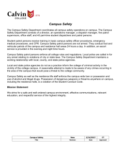 Campus Safety