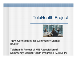 New Connections for Community Mental Health
