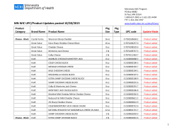 UPC Update 10/28/2015 (PDF)