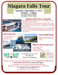 Niagara Falls Tour