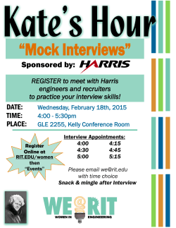 Mock Interviews with Harris