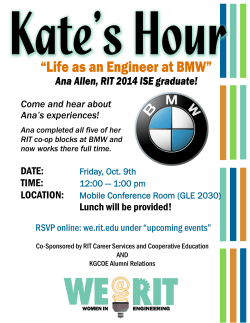 Life as an Engineer at BMW