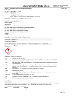 Material Safety Datasheet 25128 (PDF)
