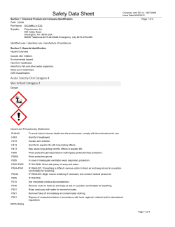 Material Safety Datasheet 25188 (PDF)
