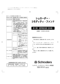 第１３期 決算日 2015年03月10日
