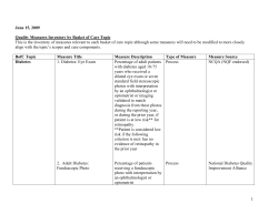 Quality Measures Inventory by Basket of Care Topic (PDF: 234KB/40 pages)