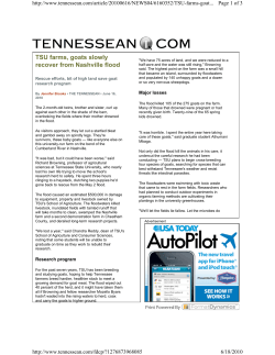 Flood story Tennessean recovery