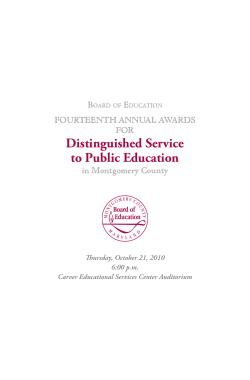 More about the winners and their contributions