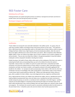903 - Foster Care (PDF)