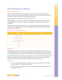 901 - Recipient of Abuse (PDF)