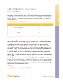 501 - Possibility of Regression (PDF)