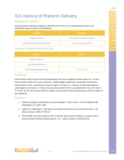 311 - History of Preterm Delivery (PDF)