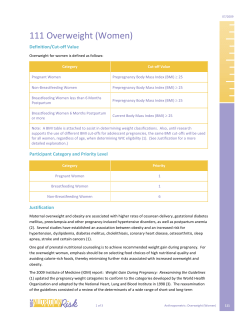 111 - Overweight (Women) (PDF)