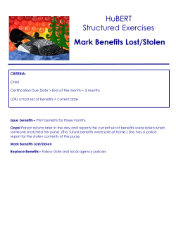 Mark Benefits Lost/Stolen (PDF: 197KB/2 pages)