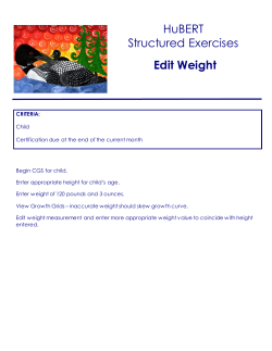 Edit Weight (PDF: 190KB/2 pages)