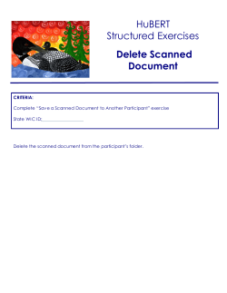 Delete Scanned Document (PDF: 190KB/2 pages)