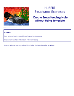Create Breastfeeding Note without Using Template (PDF: 196KB/2 pages)