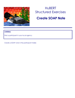 Create SOAP Note (PDF: 189KB/2 pages)