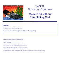 Close CGS without Completing Cert (PDF: 195KB/2 pages)