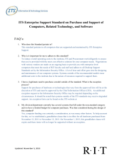 Click here for the ITS Purchasing Support FAQ.