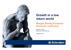 morgan stanley european financials conference 19032013