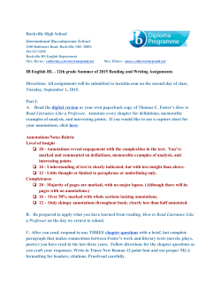 English Grade 12, IB