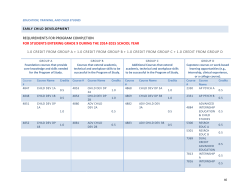 Early Child Development